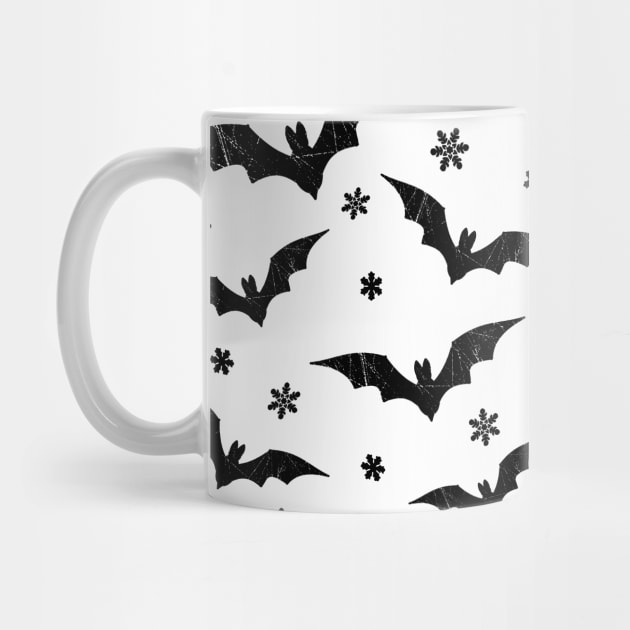 Creepy Bats Christmas Pattern by LunaMay